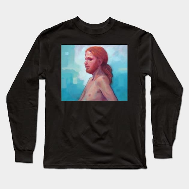 The Man with Red Hair ~oil painting Long Sleeve T-Shirt by rozmcq